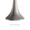 Hastings Home Hastings Home Flared Table Lamps- Set of 3, Silver 104439HXK - alternate 3